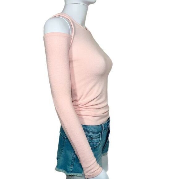 Hollister Cold Shoulder Sweater (S) - Pink NWOT - Picture 5 of 10